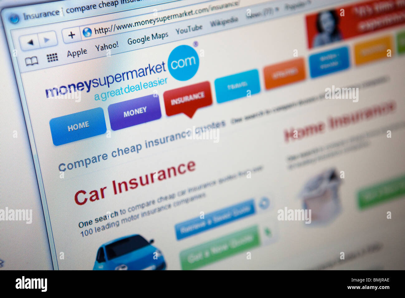 Compar!   e Money Stock Photos Compare Money Stock Images Alamy - close up of a computer monitor screen showing the money supermarket website stock image